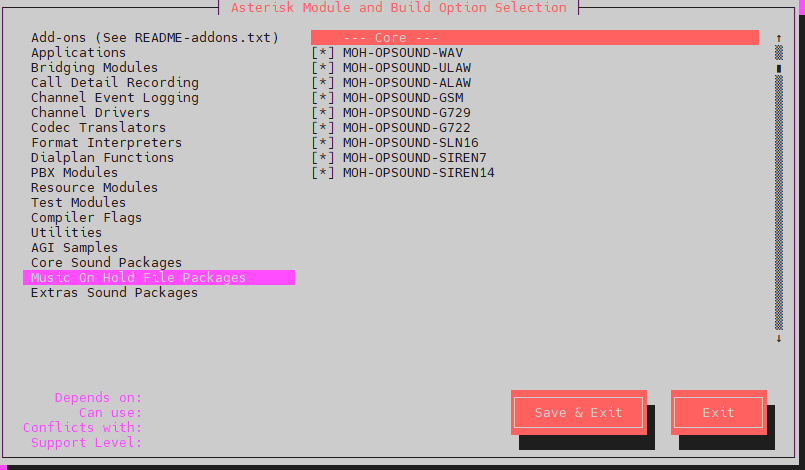 Установка Asterisk 14 + Freepbx 13  Ubuntu 16.04